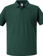 Russell Athletic 570M Pánske polo tričko z piké „Authentic Eco“ 10.570M fľaškovozelené
