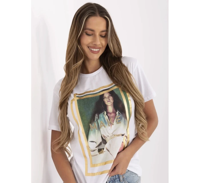 Tričko HB TS 3025.18P biela