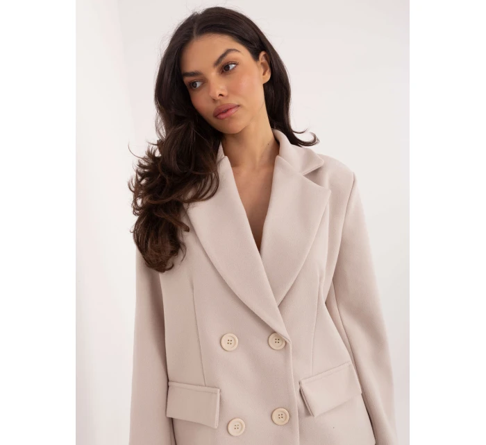 IT KR bunda FL9559.02P svetlo béžová IT KR bunda FL9559.02P svetlo béžová