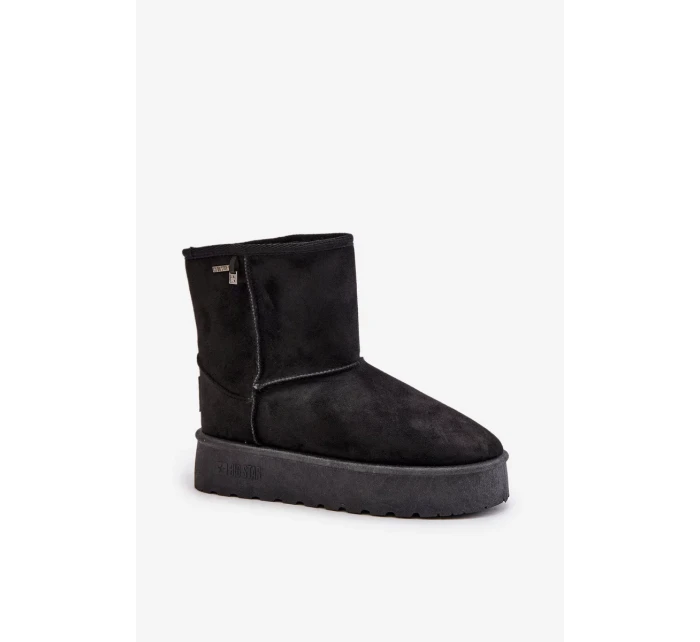 Dámske vysoké platformy Snows Big Star Black Dámske vysoké platformy Snows Big Star Black