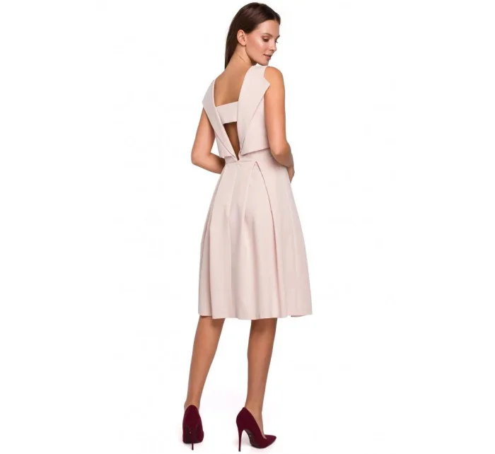 Dámské šaty s otevřenou zadní   model 15836485 - Makover