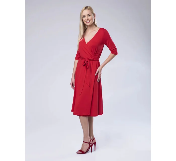 Dámské šaty Look 20 model 18020357 červená  Made With Love - Gemini