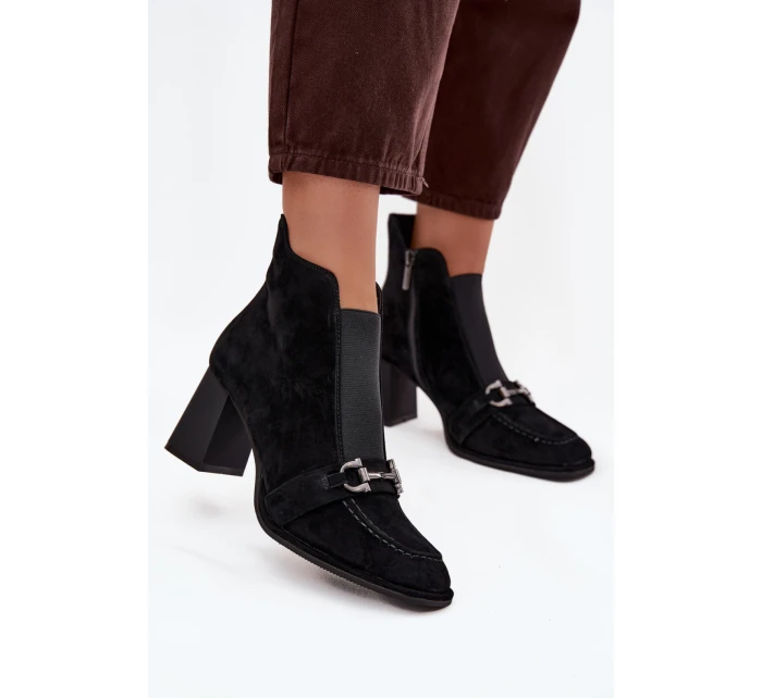 Topánky na podpätku model 219564 Krok vo veľkom štýle