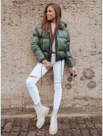 Dámska bunda SIMMON zelená FashionStreet TY3049