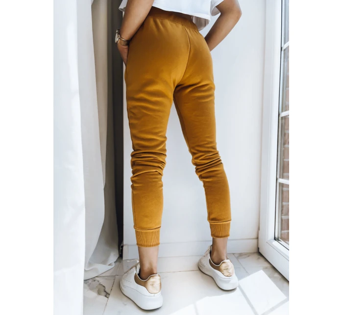 Dámske tepláky FITS camel FashionStreet UY0552z