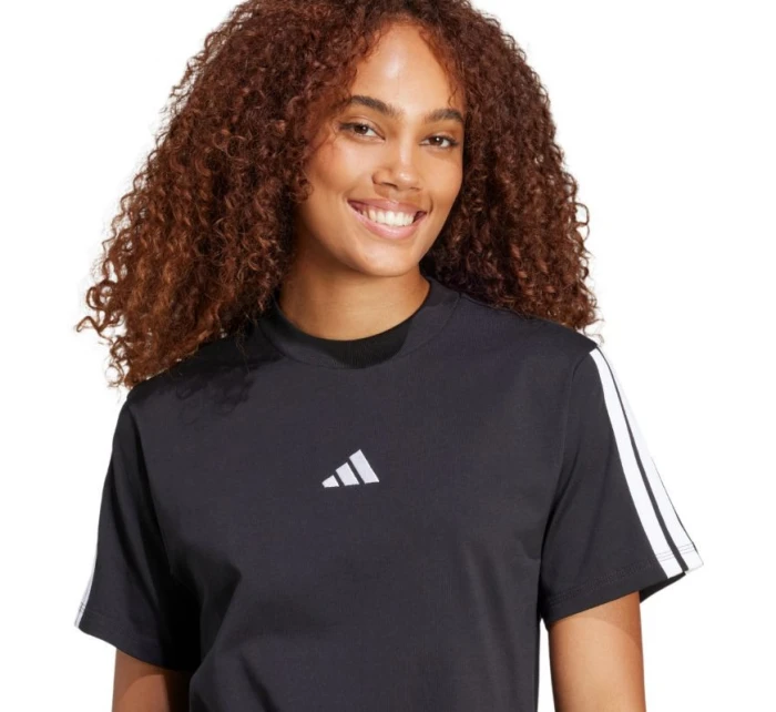 Tričko adidas Essentials 3-Stripes Cotton W JM2393