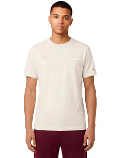 Pánské tričko SS Tee cream  pánské model 22119619 - CHAMPION
