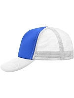 Daiber MB 70 – 5-panelová polyesterová sieťovaná čiapka s kšiltom 03.0070 royal/white Daiber MB 70 – 5-panelová polyesterová sieťovaná čiapka s kšiltom 03.0070 royal/white