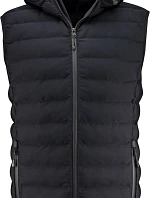 James Harvest Woodlake Vest Men Pánska vesta „Woodlake Heights“ 62.1043 čierna