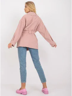Dámsky kabát EM EN 5422.22P svetlo ružový