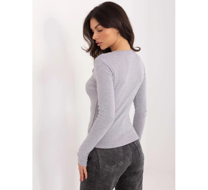 Blúzka WT BZ A1134.13 svetlosivá