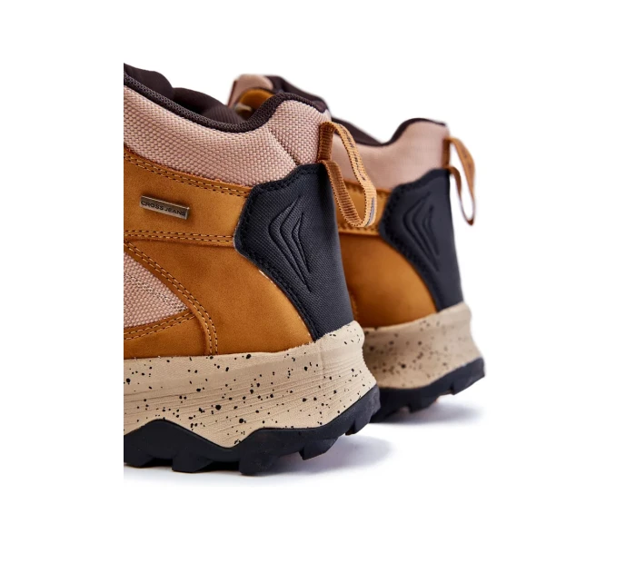 Pánské zateplené trekové boty Cross Jeans KK1R4020C velbloud Pánské zateplené trekové boty Cross Jeans KK1R4020C velbloud