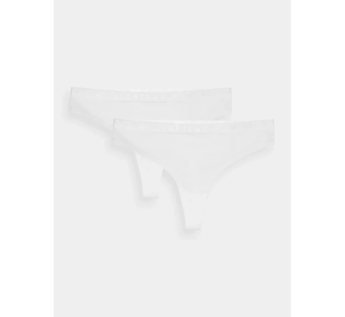 Dámske nohavičky 4F (2 balenia) - biele Dámske nohavičky 4F (2 balenia) - biele