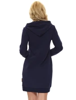 Dámska nočná košeľa SMZ.9756 Tmavomodrá - Doctor Nap Dámska nočná košeľa SMZ.9756 Tmavomodrá - Doctor Nap