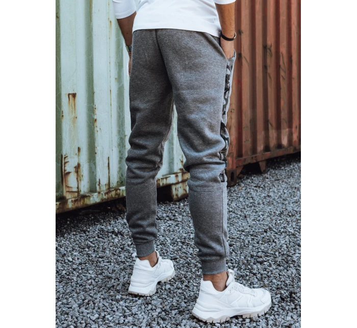 Pánské tepláky s potiskem antracitové model 21980074 - Dstreet