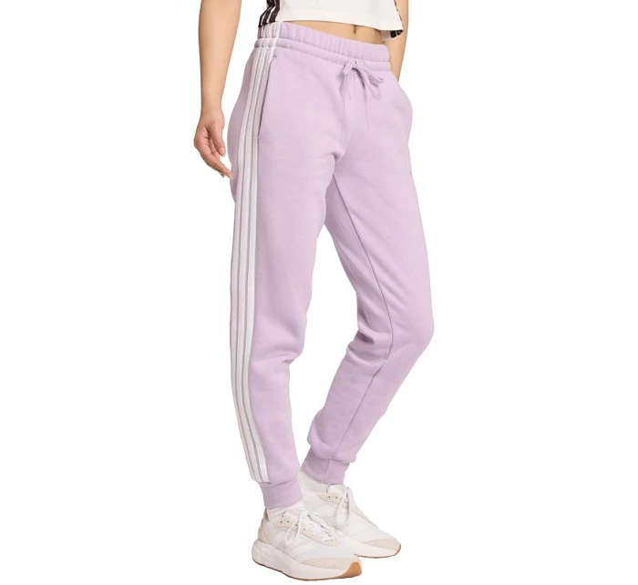 Dámské kalhoty Essentials 3Stripes Fleece Slim růžové model 21342896 dámské - ADIDAS Dámské kalhoty Essentials 3Stripes Fleece Slim růžové model 21342896 dámské - ADIDAS