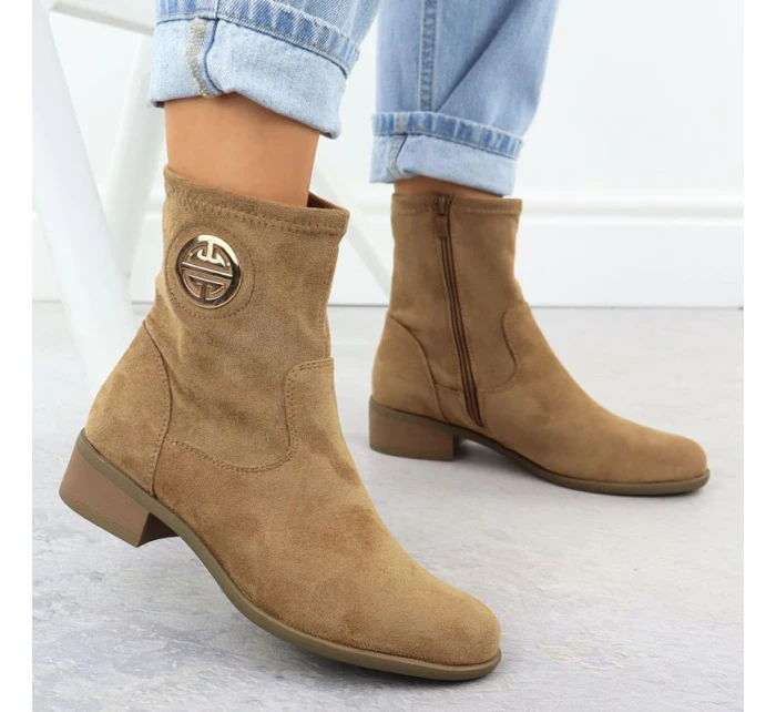 Semišové čižmy Jezzi W 198-28 JEZ432C