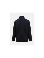 Mikina Peak Performance M Fleece Snap T-Neck Black