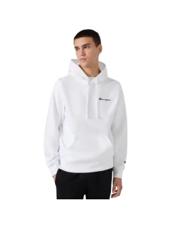 Pánská mikina s kapucí bílá  pánské model 21813895 - CHAMPION