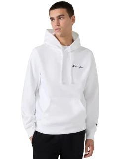Pánská mikina s kapucí bílá  pánské model 21813895 - CHAMPION