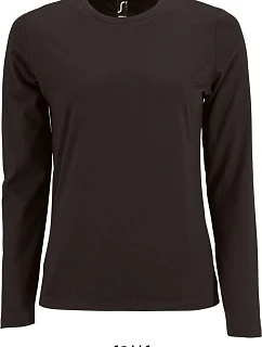 SOL'S Imperial LSL Women Dámské tričko s dlouhým rukávem model 22535150 deep black
