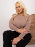 Bluzka RV BZ model 19755244 ciemny bezowy - FPrice