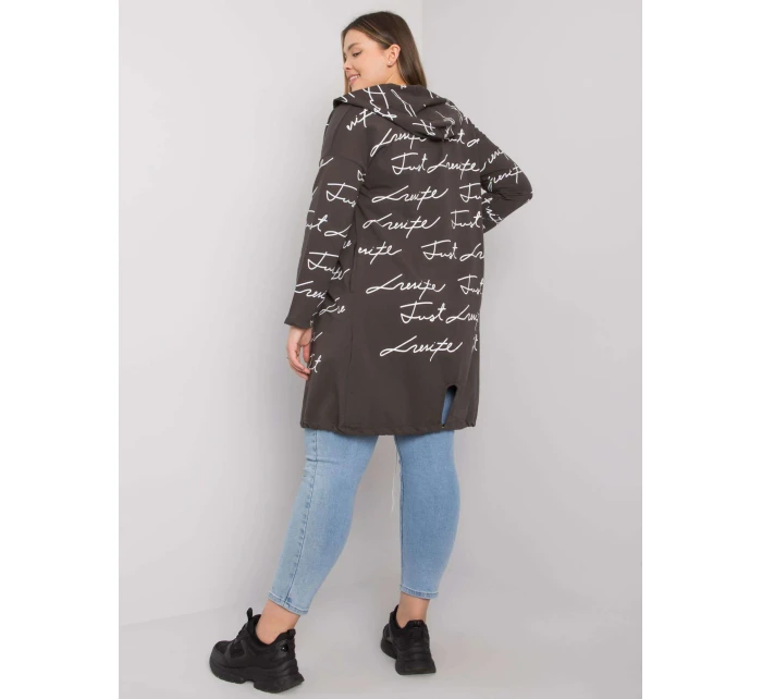 Dámska mikina RV NA 6892.11P tmavá khaki