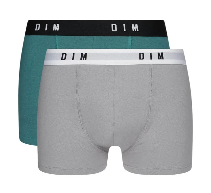 Pánske boxerky 2 ks DIM BOXER ORIGINAL 2x - DIM - zelená