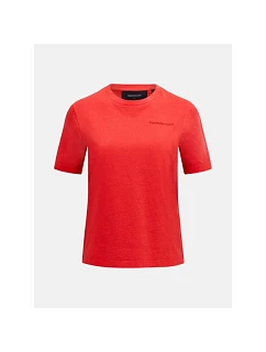 Tričko Original Small Logo Tee model 22231796 červené - Peak Performance