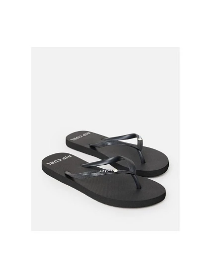Plážové šľapky RIP CURL Premium Surf Bloom Open Toe, čierne