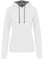 K 465 Dámská mikina s kontrastní kapucí grey model 22509513 - Kariban K 465 Dámská mikina s kontrastní kapucí grey model 22509513 - Kariban