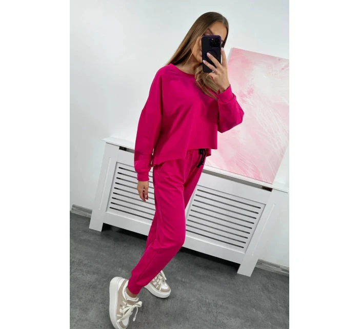 Set 2dílná mikina + kalhoty fuchsie Set 2dílná mikina + kalhoty fuchsie