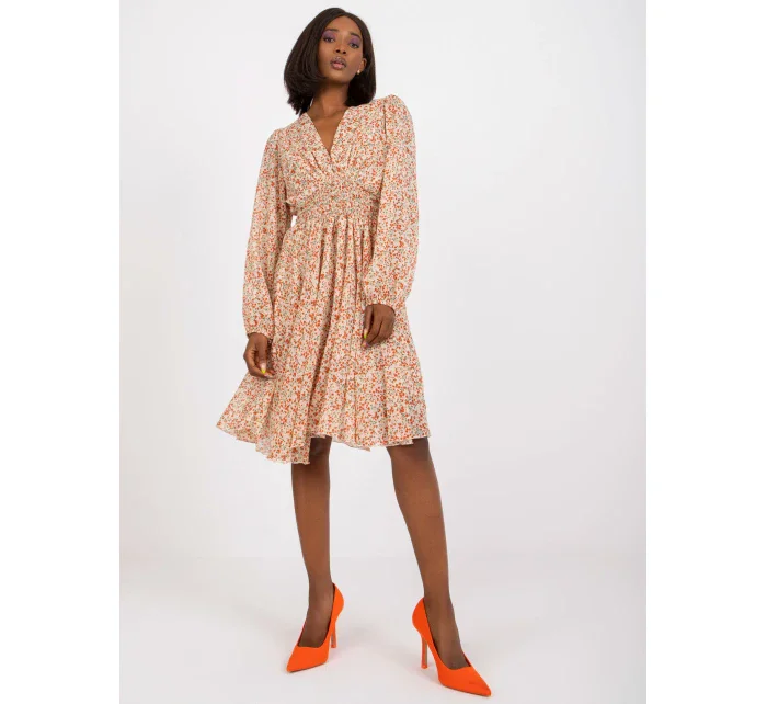 Šaty CHA SK model 17265028 béžová - FPrice Šaty CHA SK model 17265028 béžová - FPrice