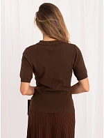 Sweter PM SW SF263.77 brązowy