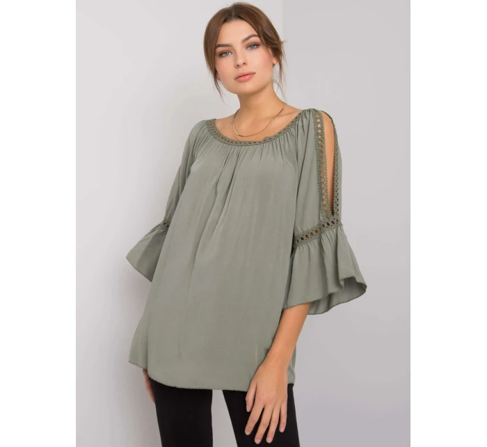 Blúzka TW BZ BI 82198.46 khaki Blúzka TW BZ BI 82198.46 khaki