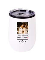 Termohrnek "bowl" s vlastním odkazem na oblíbenou písničku Termohrnek "bowl" s vlastním odkazem na oblíbenou písničku