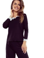 Dámske pyžamo Arleta čierne - ELDAR