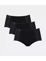 SLOGGI 24/7 MICROFIBRE - Midi nohavičky 3ks - mikrovlákno pre každodenné pohodlie Sloggi