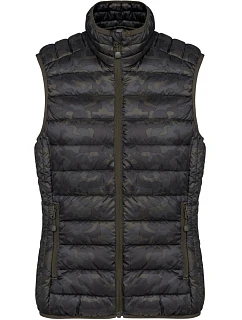 Kariban K 6114 Dámska ľahká vesta 20.6114 jungle camo