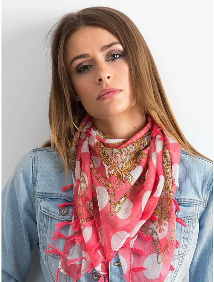 Šátek AT CH ENEC model 14830148 korál - FPrice