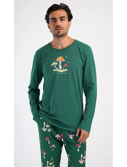 Pánské pyžamo dlouhé model 22407181 - Vienetta MAN Pánské pyžamo dlouhé model 22407181 - Vienetta MAN