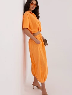 Šnúrové nohavice model 226228 Taliansko Moda