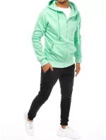 FashionStreet pánska mätovo-čierna tepláková súprava AX0654