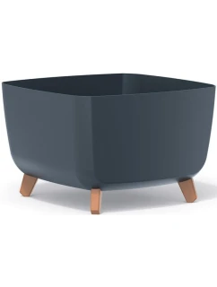 GRACIA SQUARE 29x29CM ANTHRACITE DIETARY POT