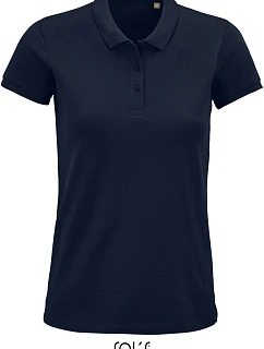 SOL'S Planet Women Dámske piké polo z bio bavlny 25.3575 francúzska námornícka modrá