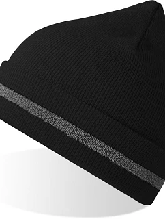 Atlantis Headwear Workout-S Bezpečnostná pletená čiapka 33.0223 čierna