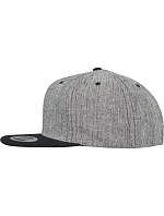Flexfit 6089M 6 panelová Snapback kšiltovka 55.6089 heather grey/black