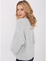 Sweter CH SW model 21782381 szary - FPrice Sweter CH SW model 21782381 szary - FPrice