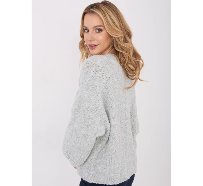 Sweter CH SW model 21782381 szary - FPrice Sweter CH SW model 21782381 szary - FPrice