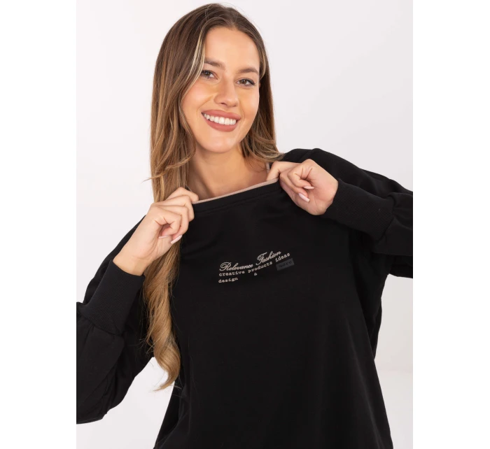 RV BL mikina A870.45 čierna RV BL mikina A870.45 čierna